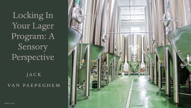 Le programme Lager de von Trapp : maîtriser la fermentation sous l’angle sensoriel