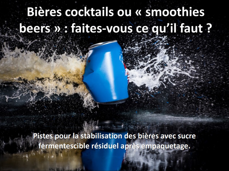 Bières cocktails ou smoothies beers