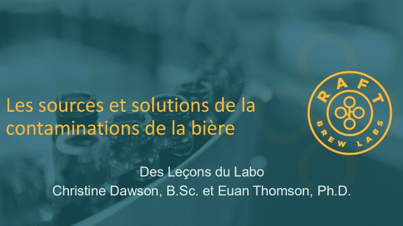 Les sources et solutions de la contamination de la bière : des leçons du labo