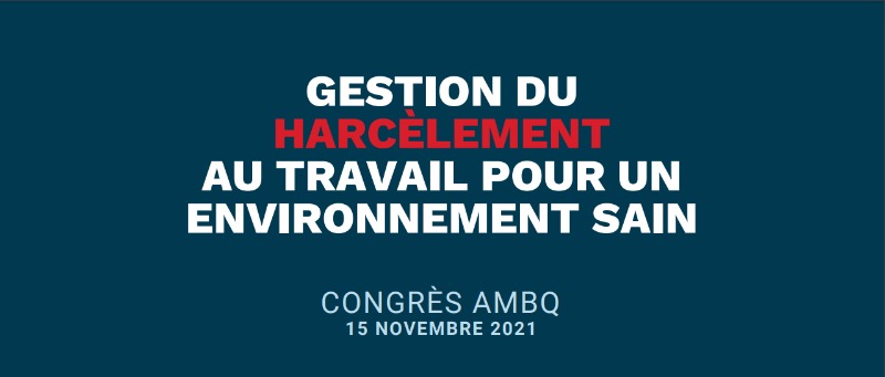 Gestion du harcèlement au travail pour un environnement sain