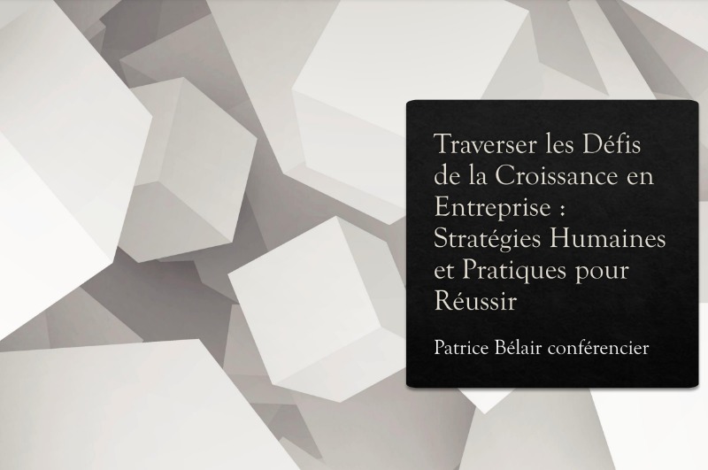 Comment agir en entreprise quand la croissance devient un défi