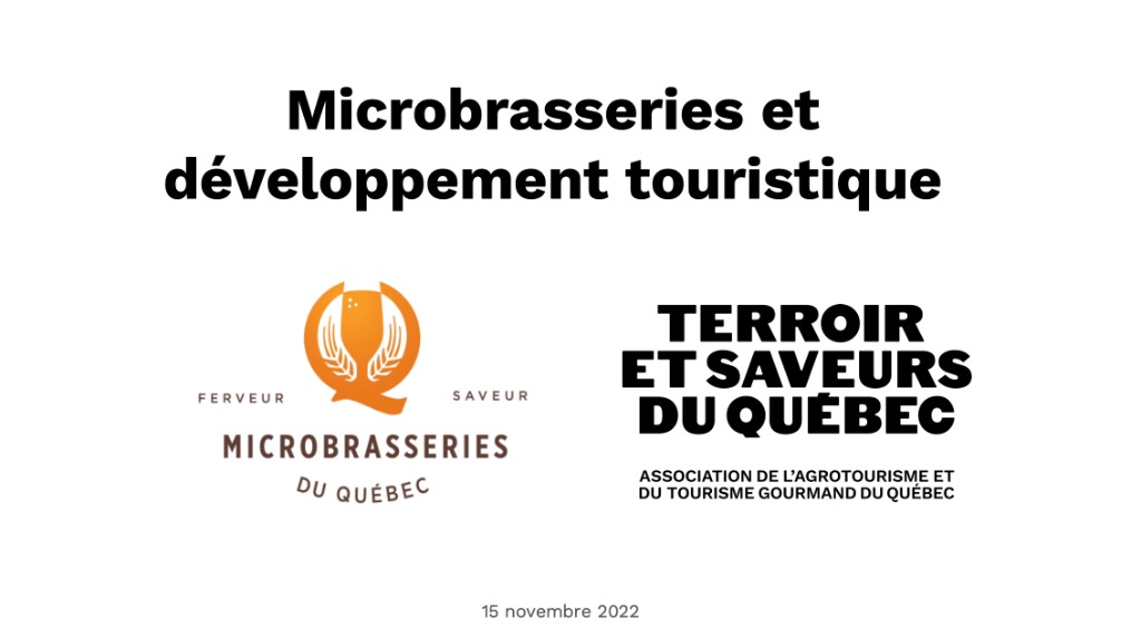 Diagnostique touristique et développement des microbrasseries