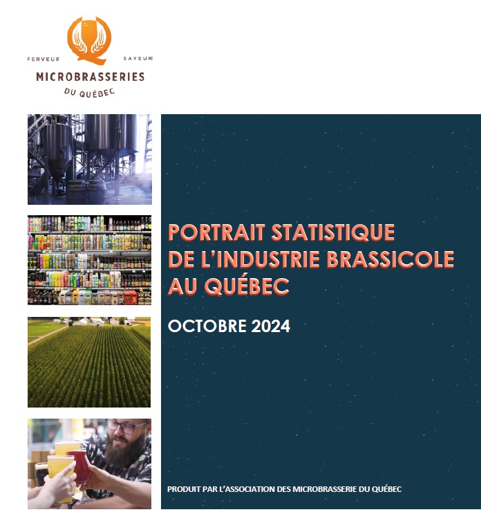 Portrait statistique de l'industrie brassicole au Québec